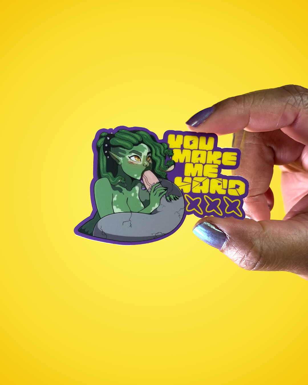 You Make Me Hard – Monster Romance Sticker