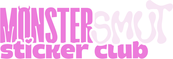 Monster Smut Sticker Club Logo