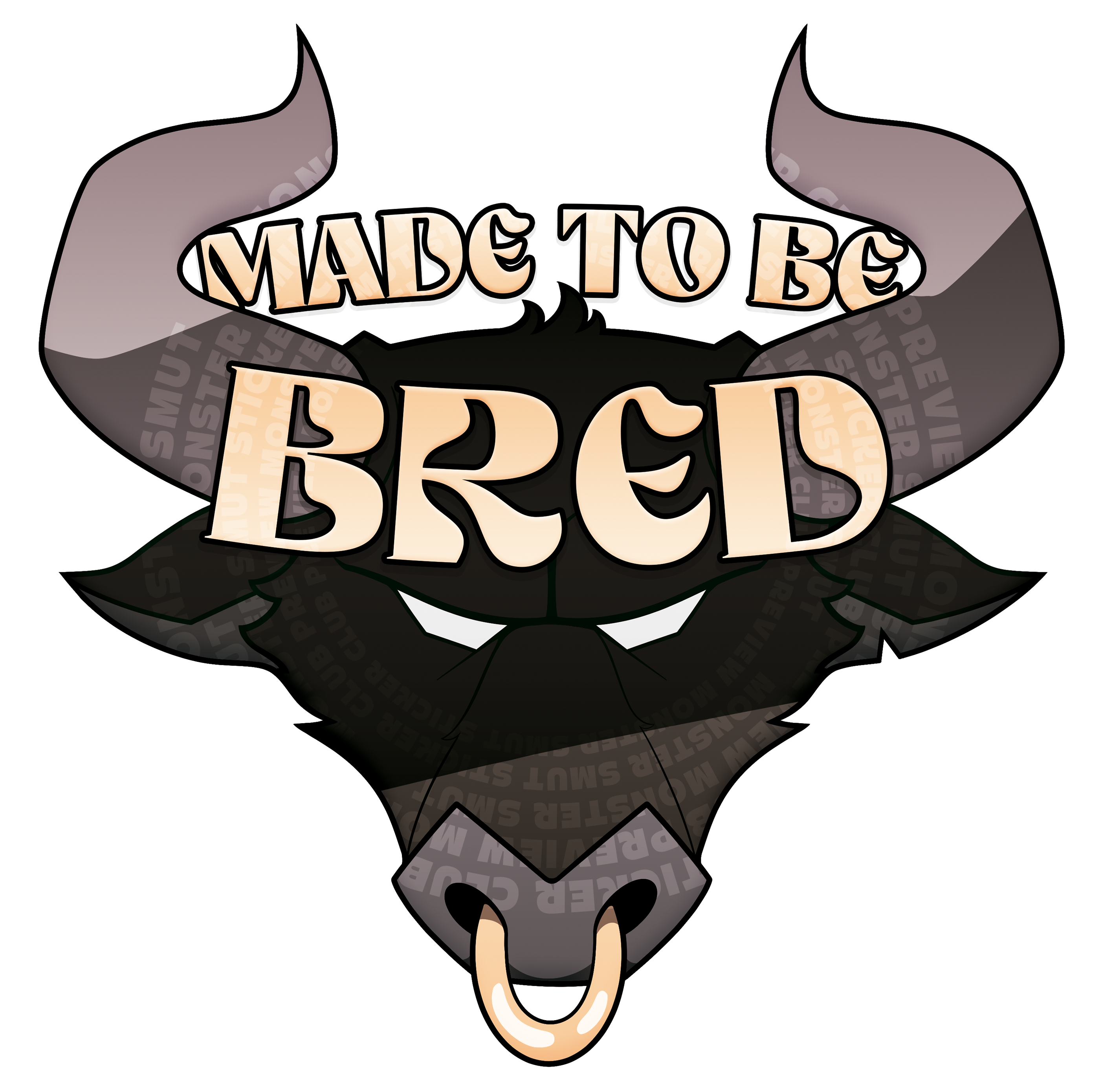 Sticker #4 – Made to be Bred (Large)