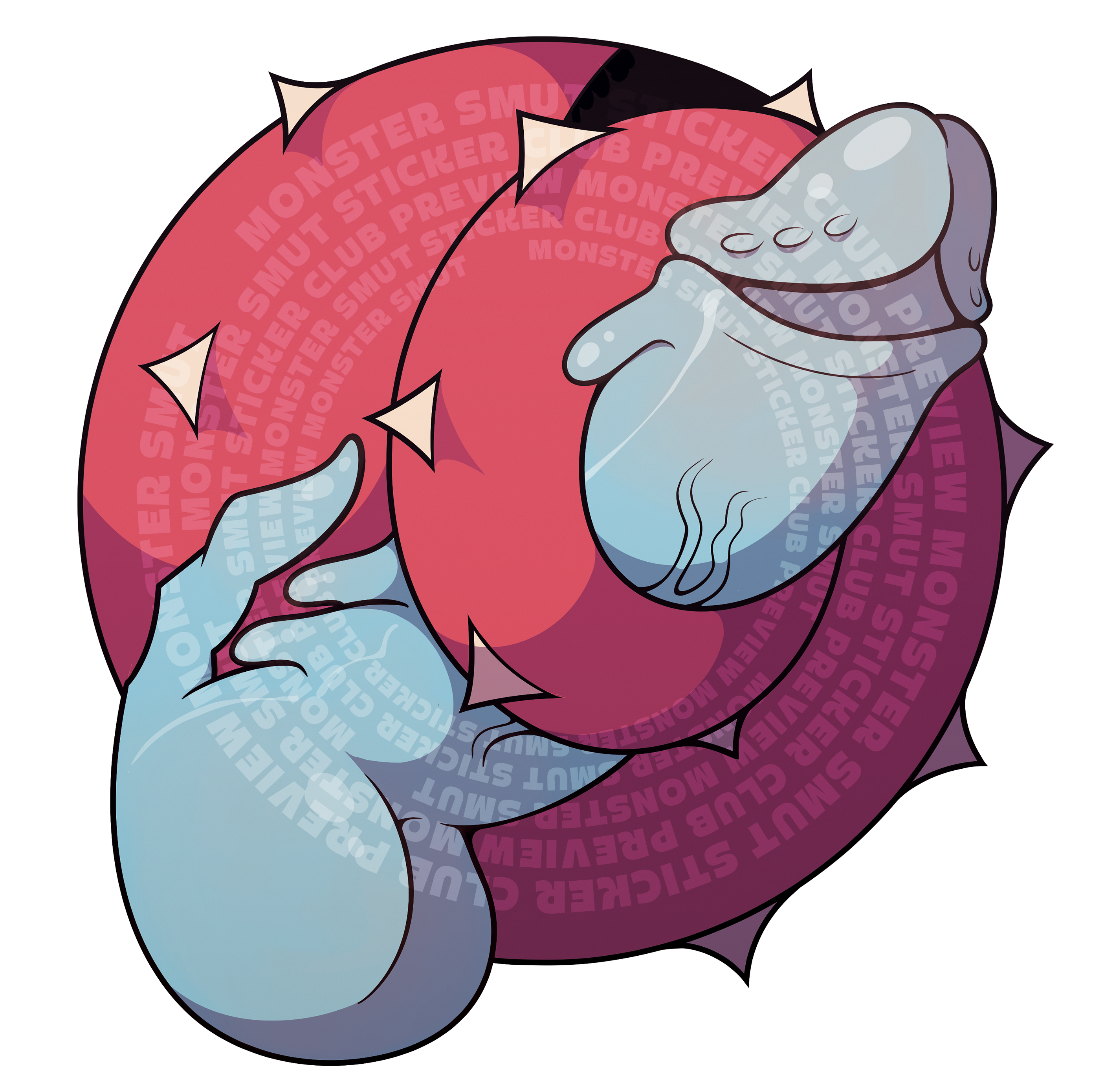 Sticker #5 – Dragon Tail Tug (Large)