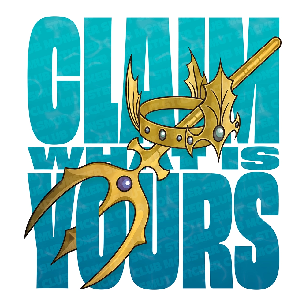 Sticker #19 – Claim What Is Yours (Large)