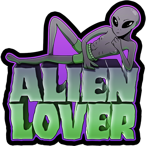 Sticker #51 – Alien Lover (Detail)